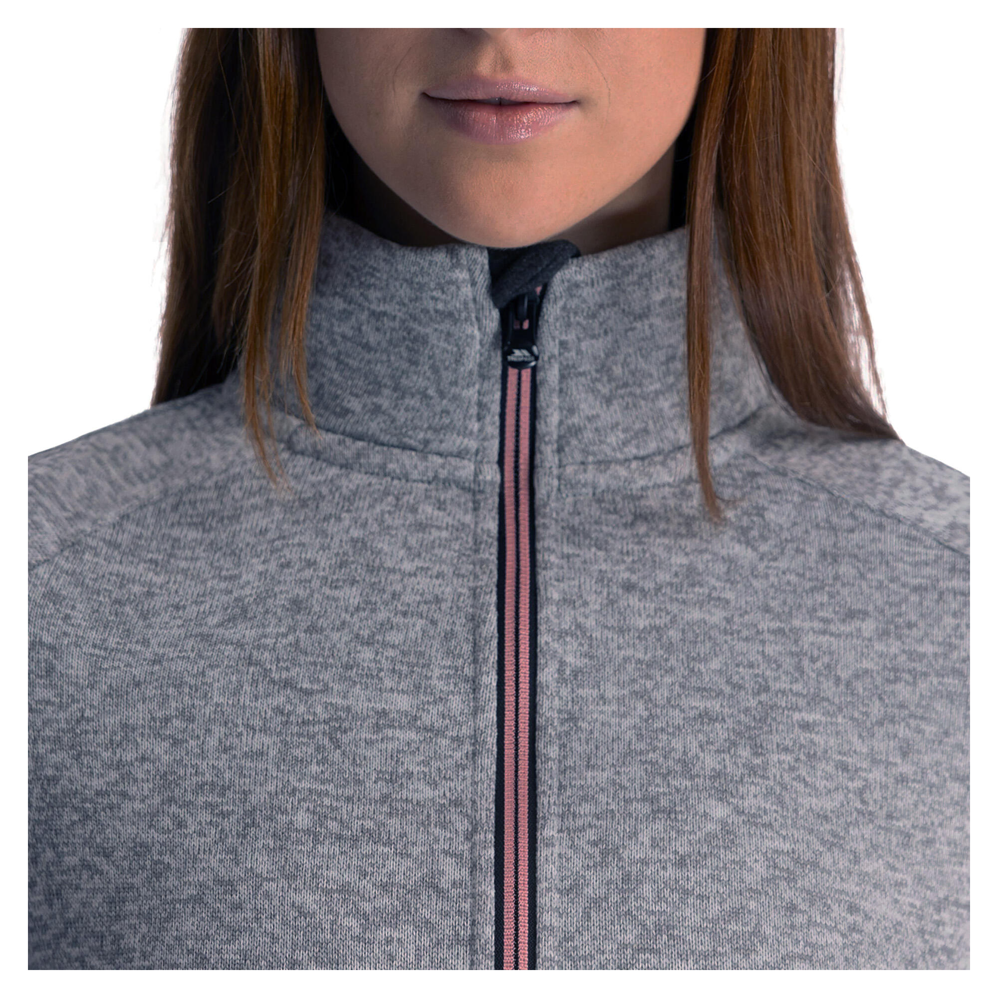 Veste Polaire TODDY AT200 Femme (Gris Chiné) 3/5