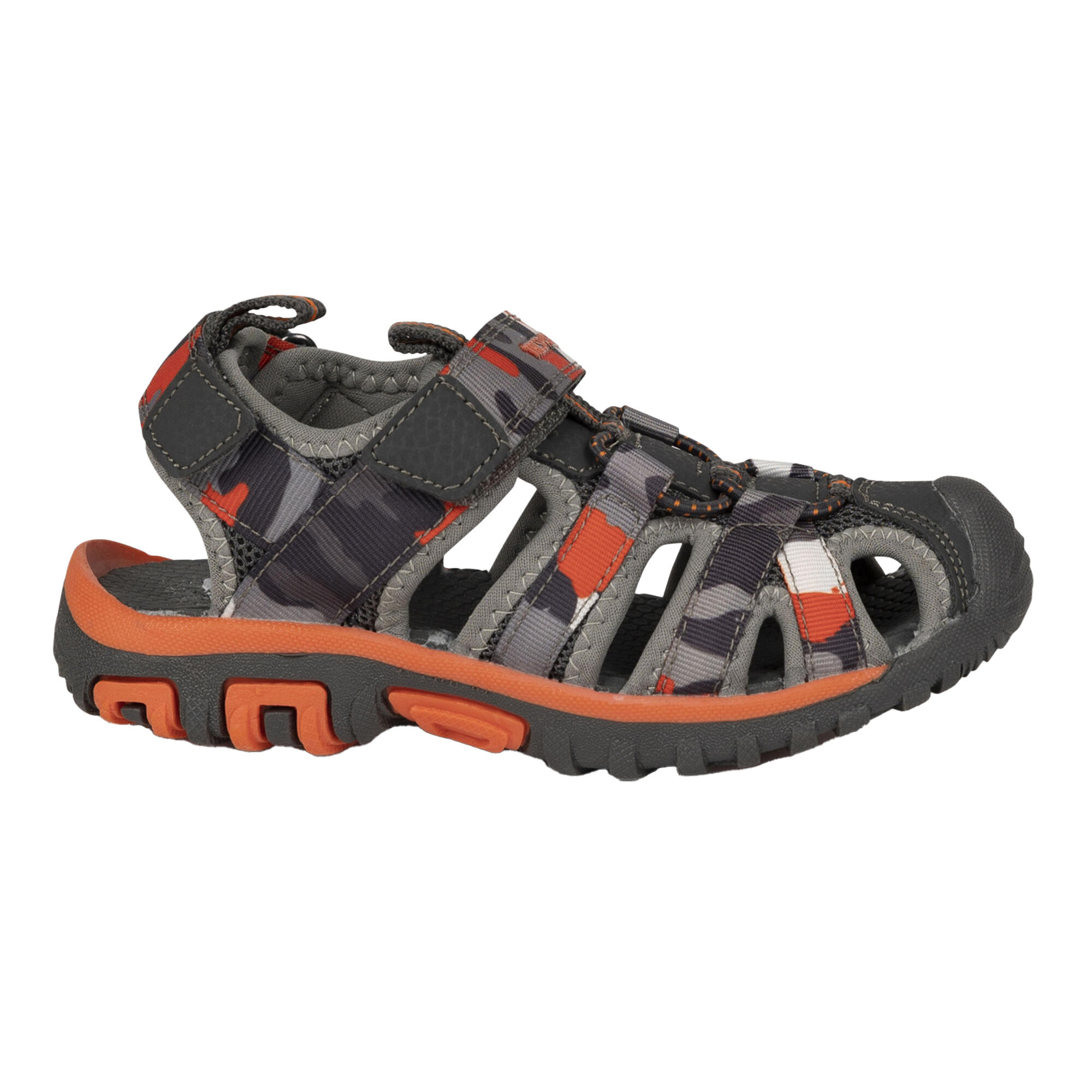 Sandalias Jaime para Niños/Niñas Gris, Naranja 4/5