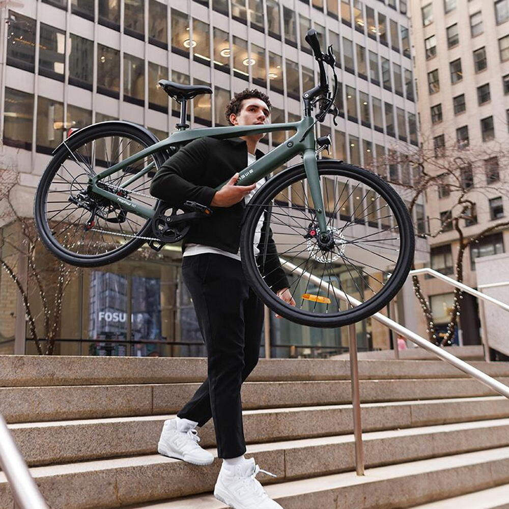Bicicleta Eléctrica MapFour N1 Air 250W 36V 10Ah Verde 5/5