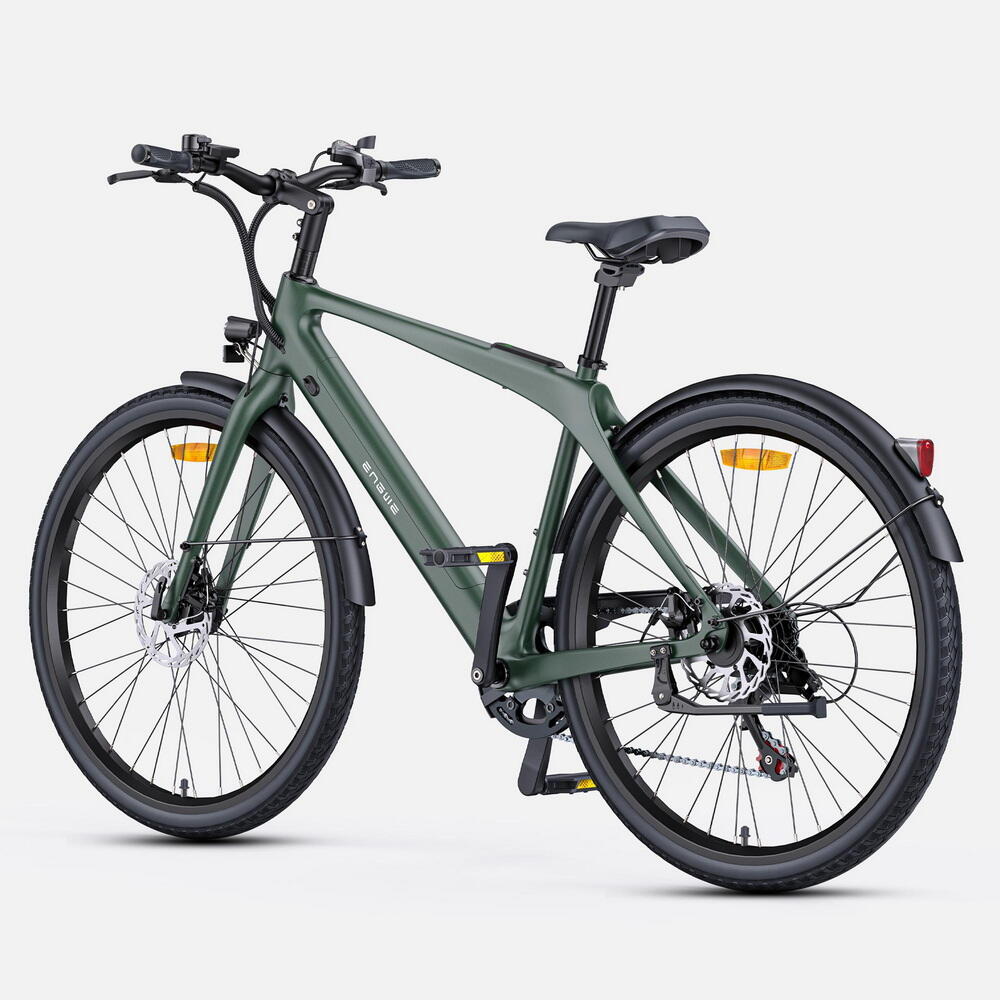 Bicicleta Eléctrica MapFour N1 Air 250W 36V 10Ah Verde 2/5