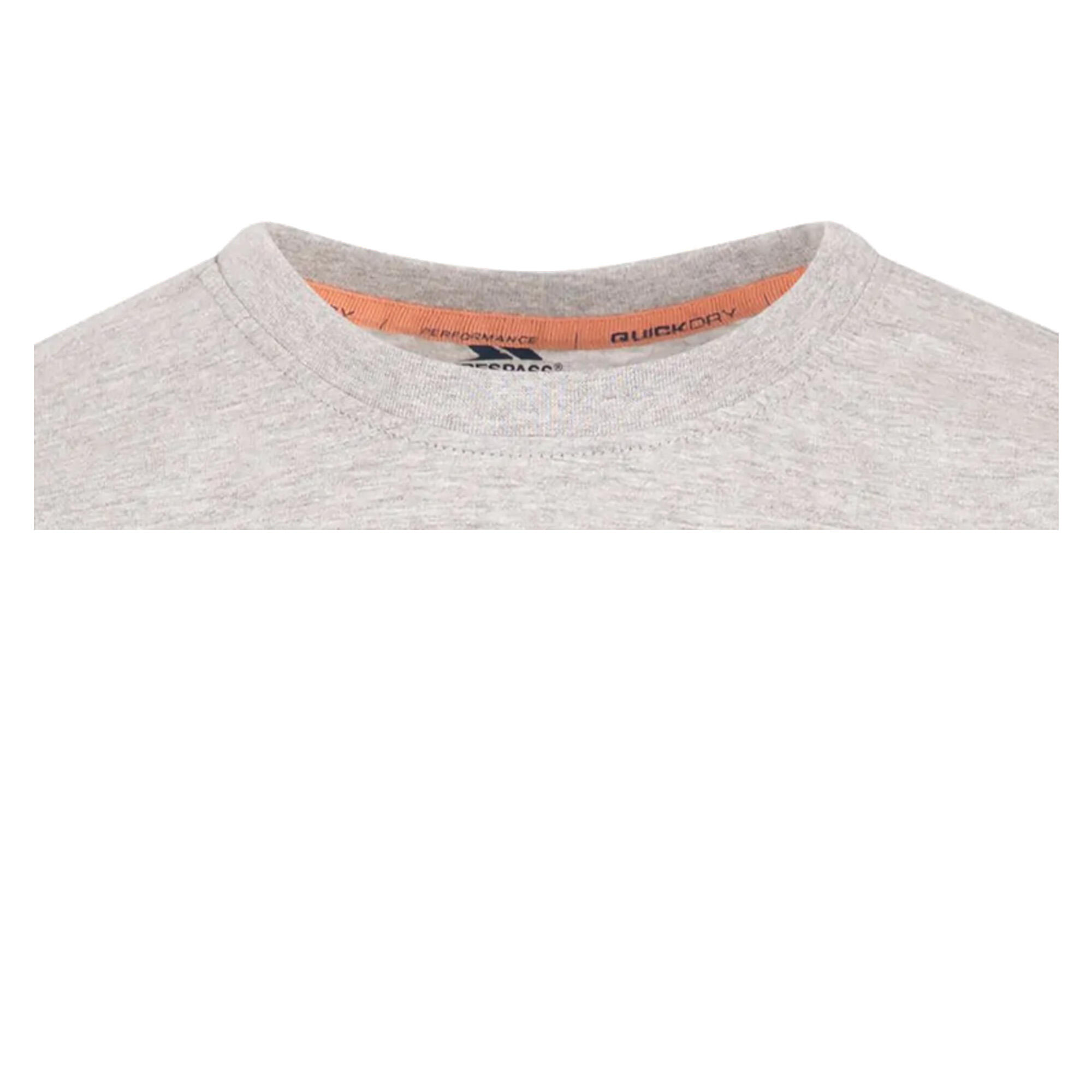 Camiseta Lagoon para Hombre Gris Jaspeado 4/5