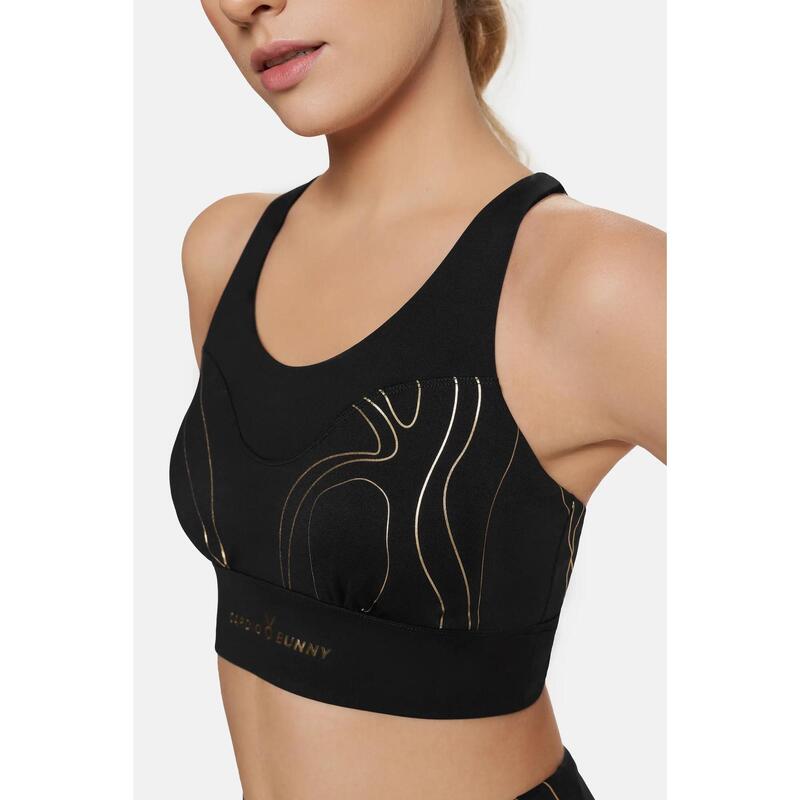 Crop Top sportowy damski Flame Cardiobunny