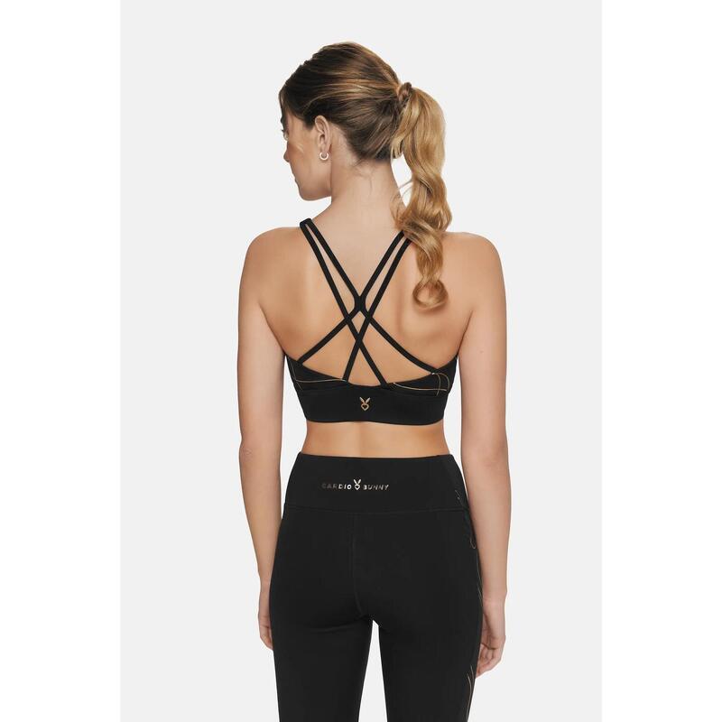 Crop Top sportowy damski Flame Cardiobunny
