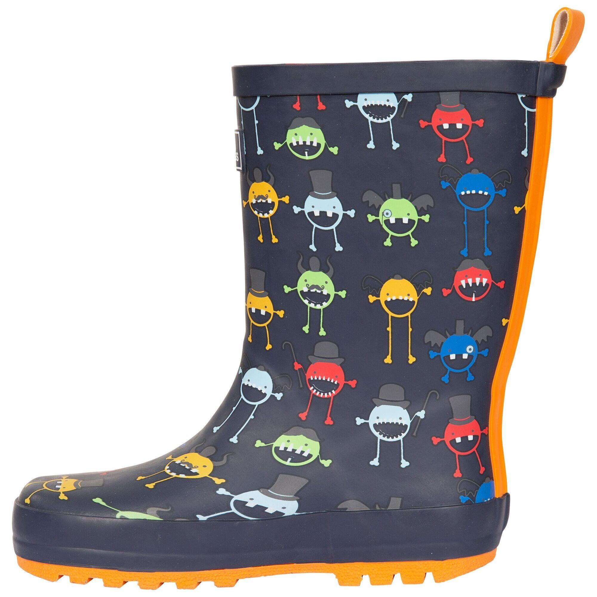 Gummistiefel "Puddle", Monster Kinder Bunt 3/5