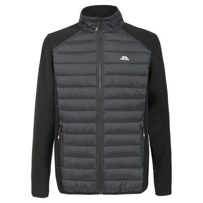 Heren saunter fleece jas (zwart)