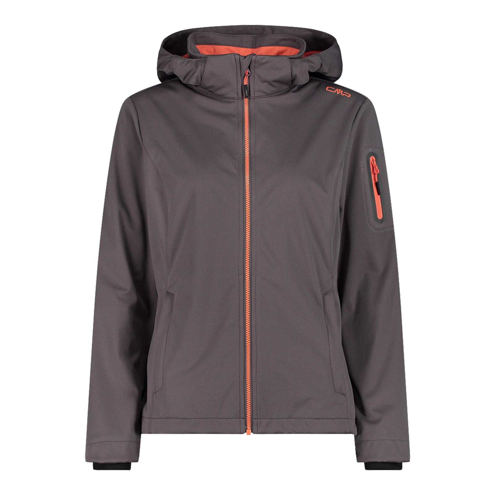 CMP Damen Softshelljacke Woman Jacket Zip Hood 39A5016 2/6