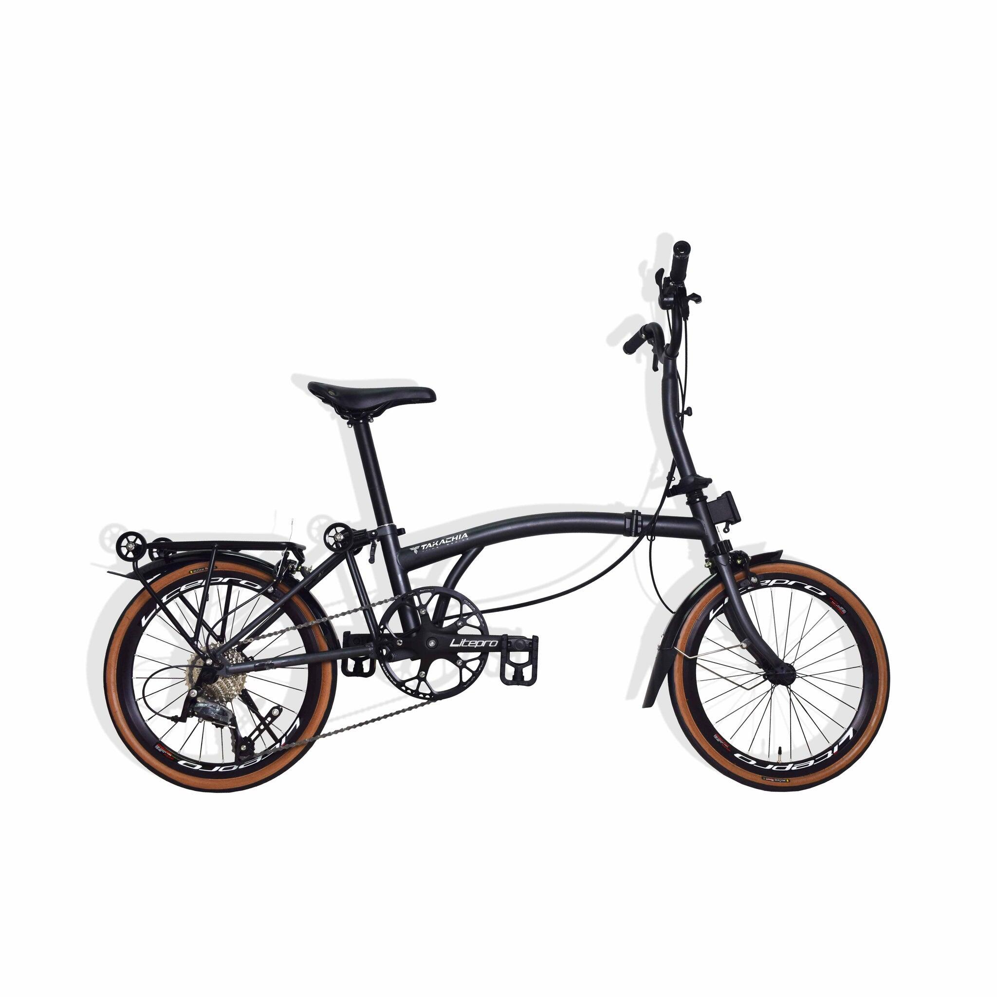 TAKACHIA TIIME SERIES C16 PRO 9-SPEED TRIFOLD BIKE [PEARL BLUE