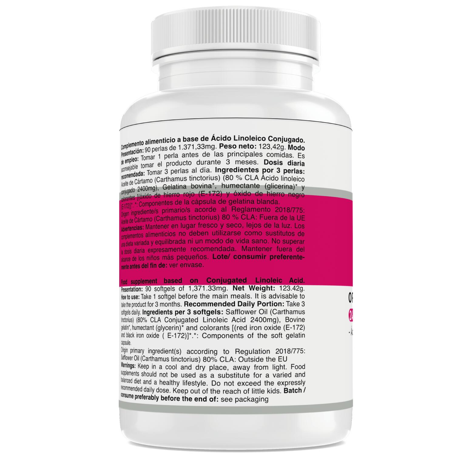 CLA 1000mg-90 perlas 3/3