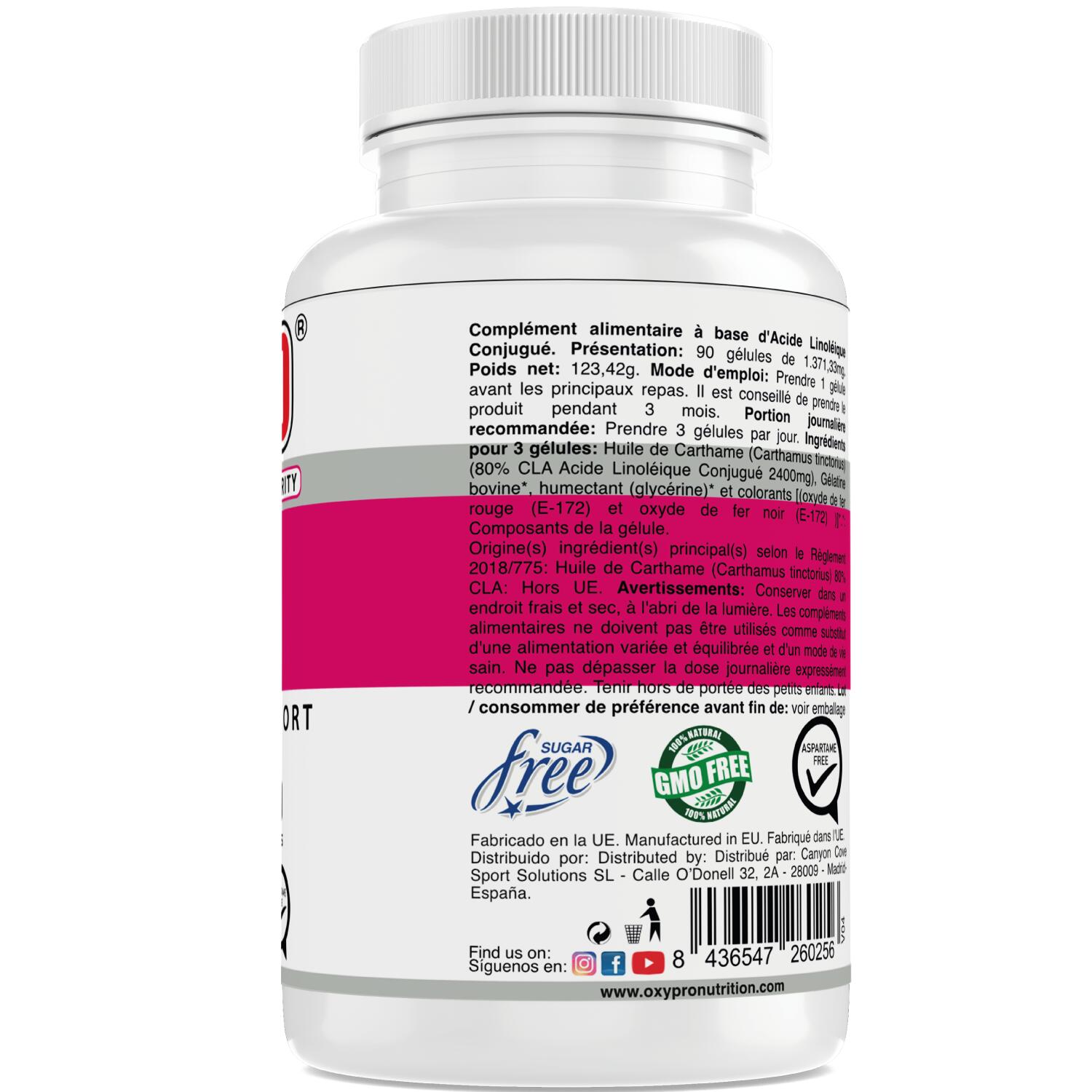 CLA 1000mg-90 perlas 2/3