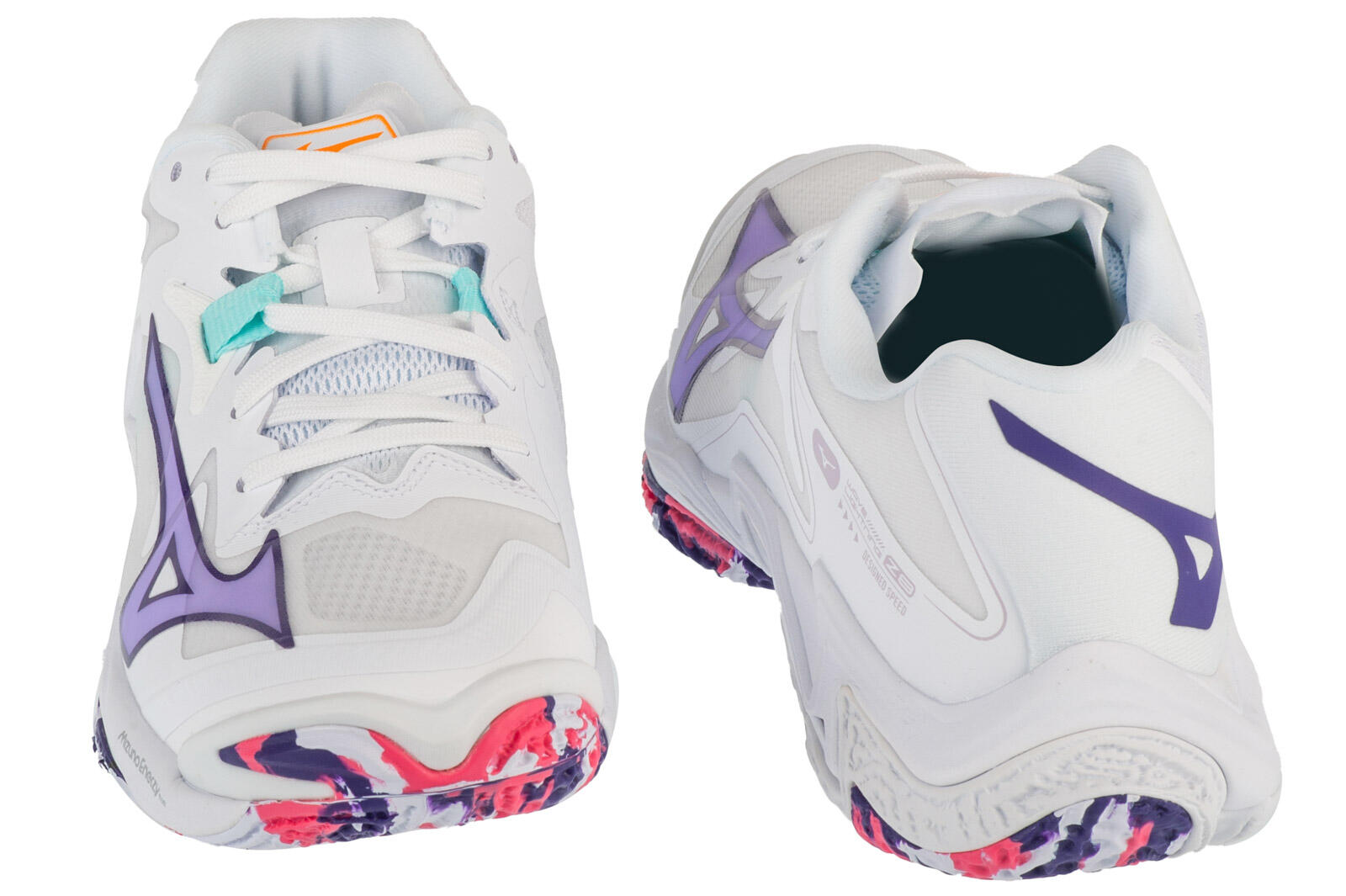 Scarpe da pallavolo Donna Mizuno Wave Lightning Z8 bianco 3/5