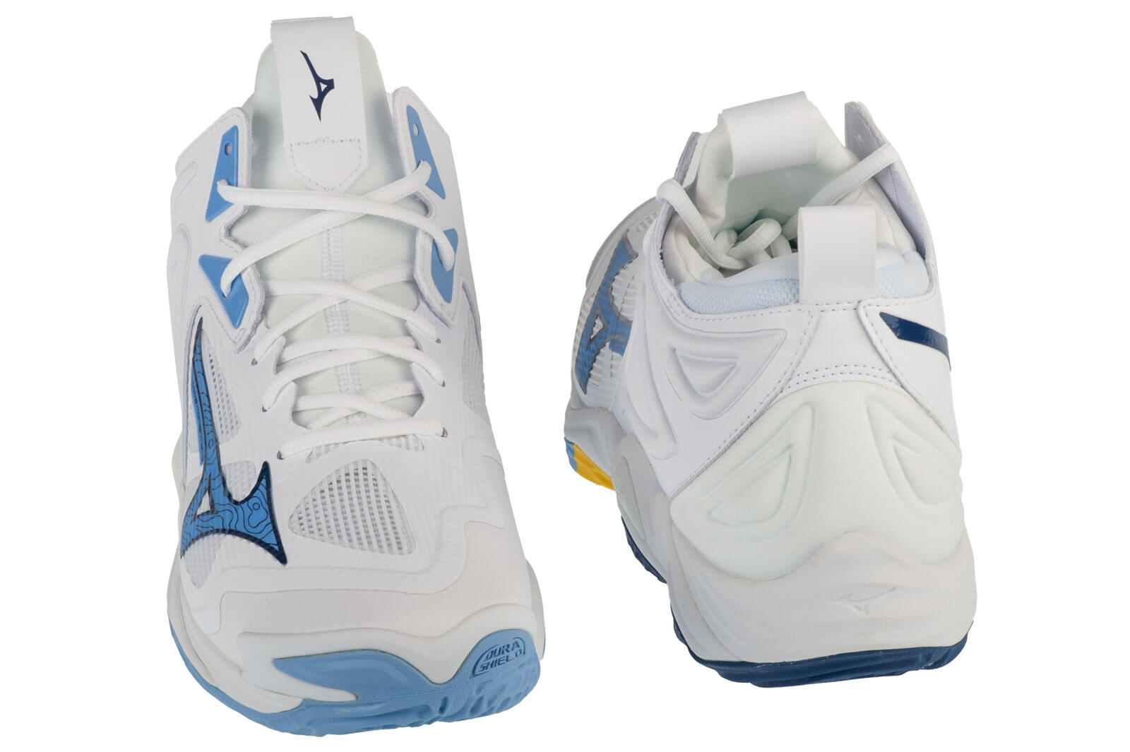 Scarpe da corsa Uomo Mizuno Wave Momentum 3 Mid bianco 3/5