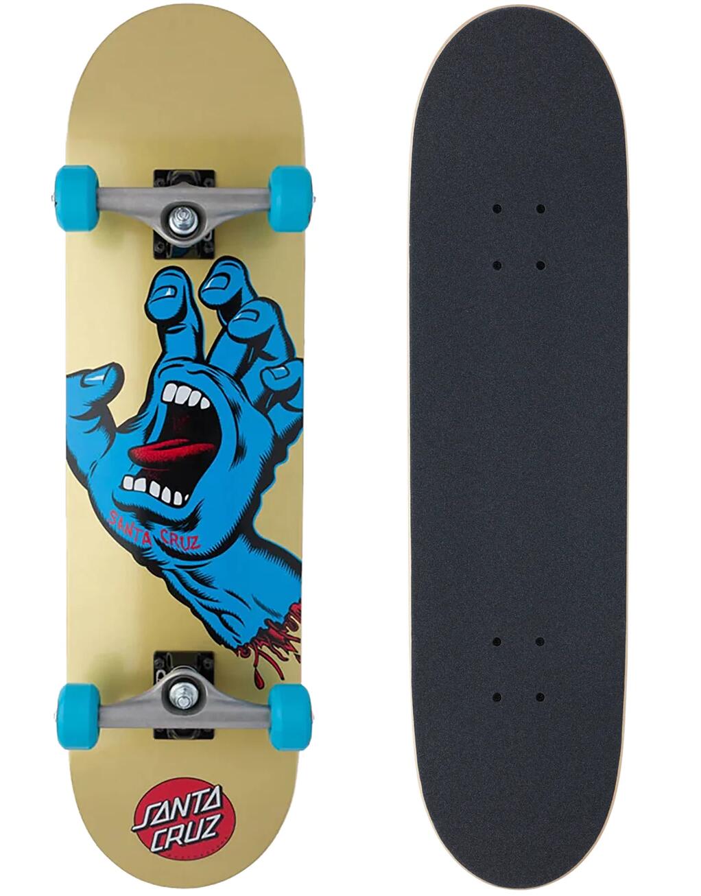 SANTA CRUZ Skateboard Santa Cruz Screaming Hand Large 8.25''