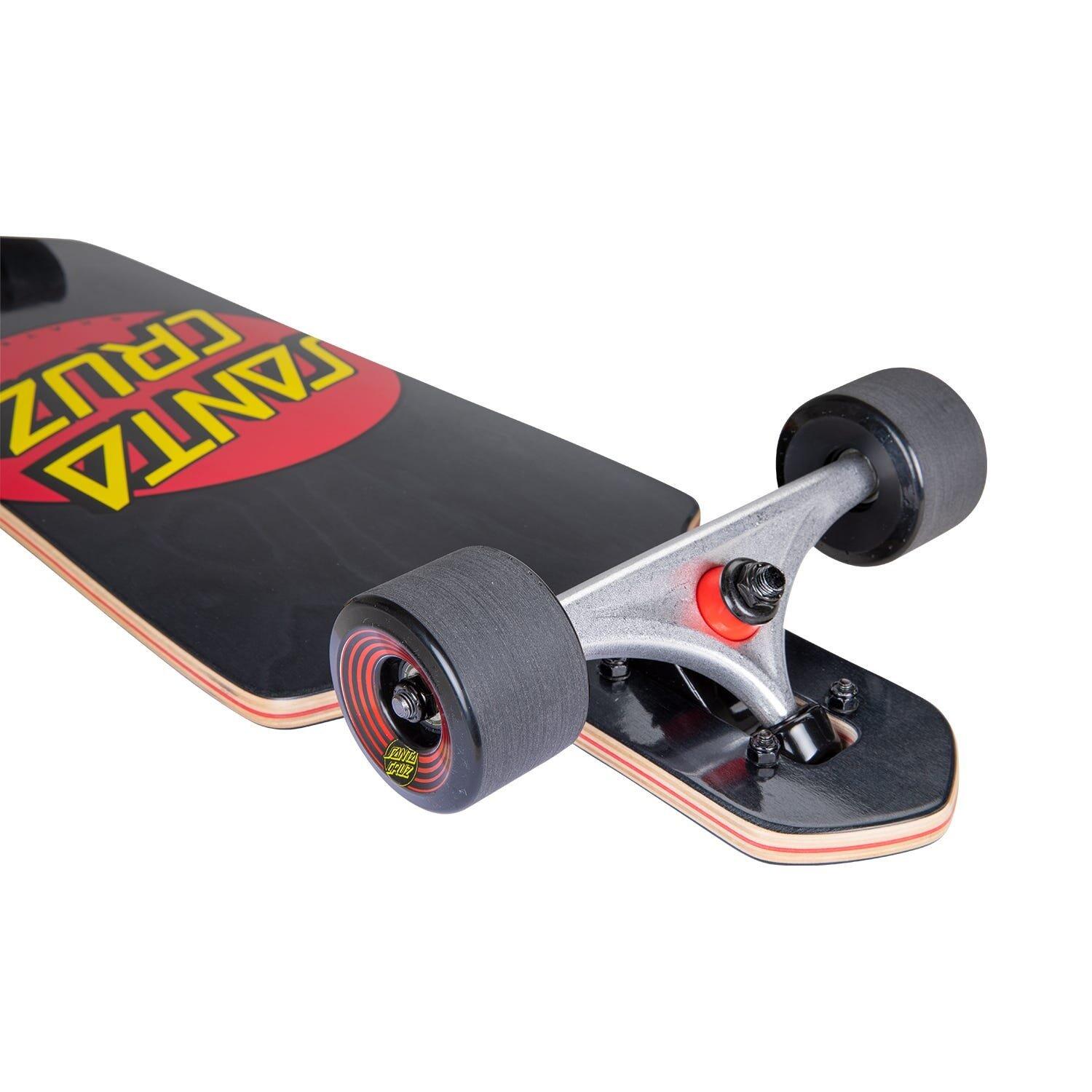 Longboard Santa Cruz Cruzer Drop Thru Classic Dot 36'' 3/3