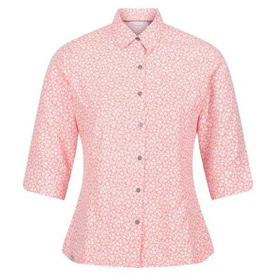 Dames nimis iv bloemen shirt (fusion koraal)