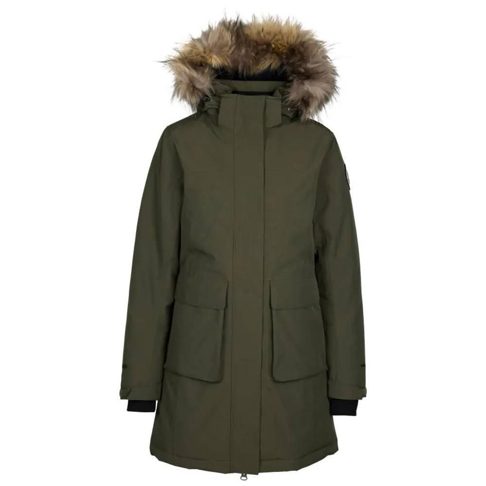 TRESPASS Womens/Ladies Ellington DLX Jacket (Dark Vine)