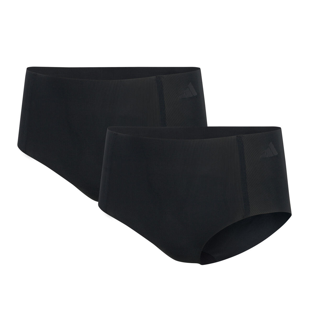 Adidas - Lot De 2 Hipsters Femme Micro Flex - Culotte Shorty - Noir - 36 Xs - Decathlon