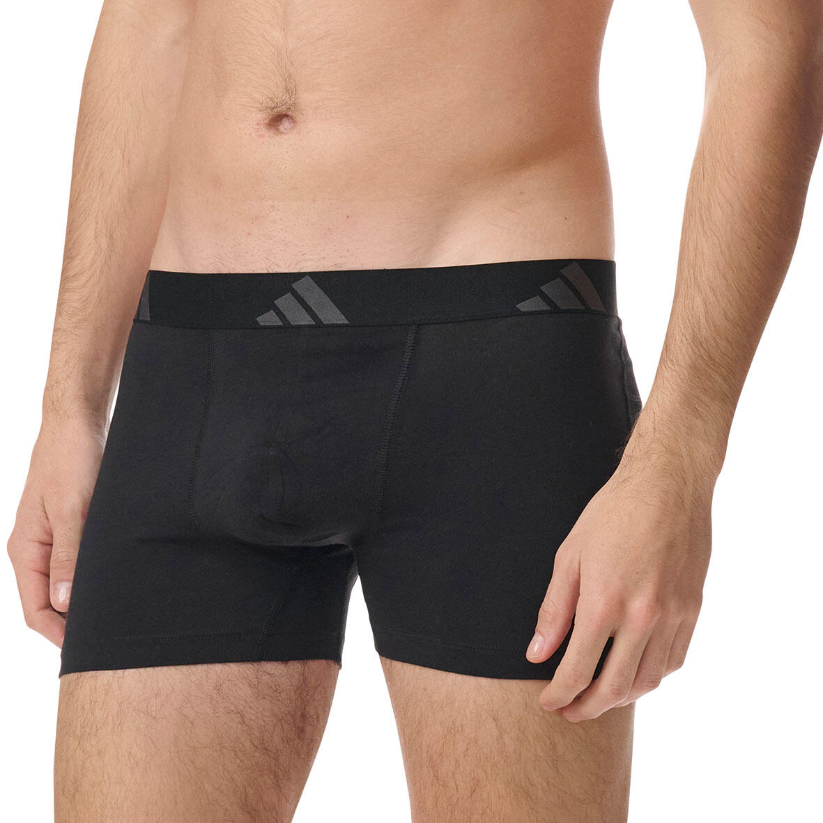 Boxershorts schnelltrocknend weich Herren - 3er Pack Trunk Active Flex Cotton 5/6