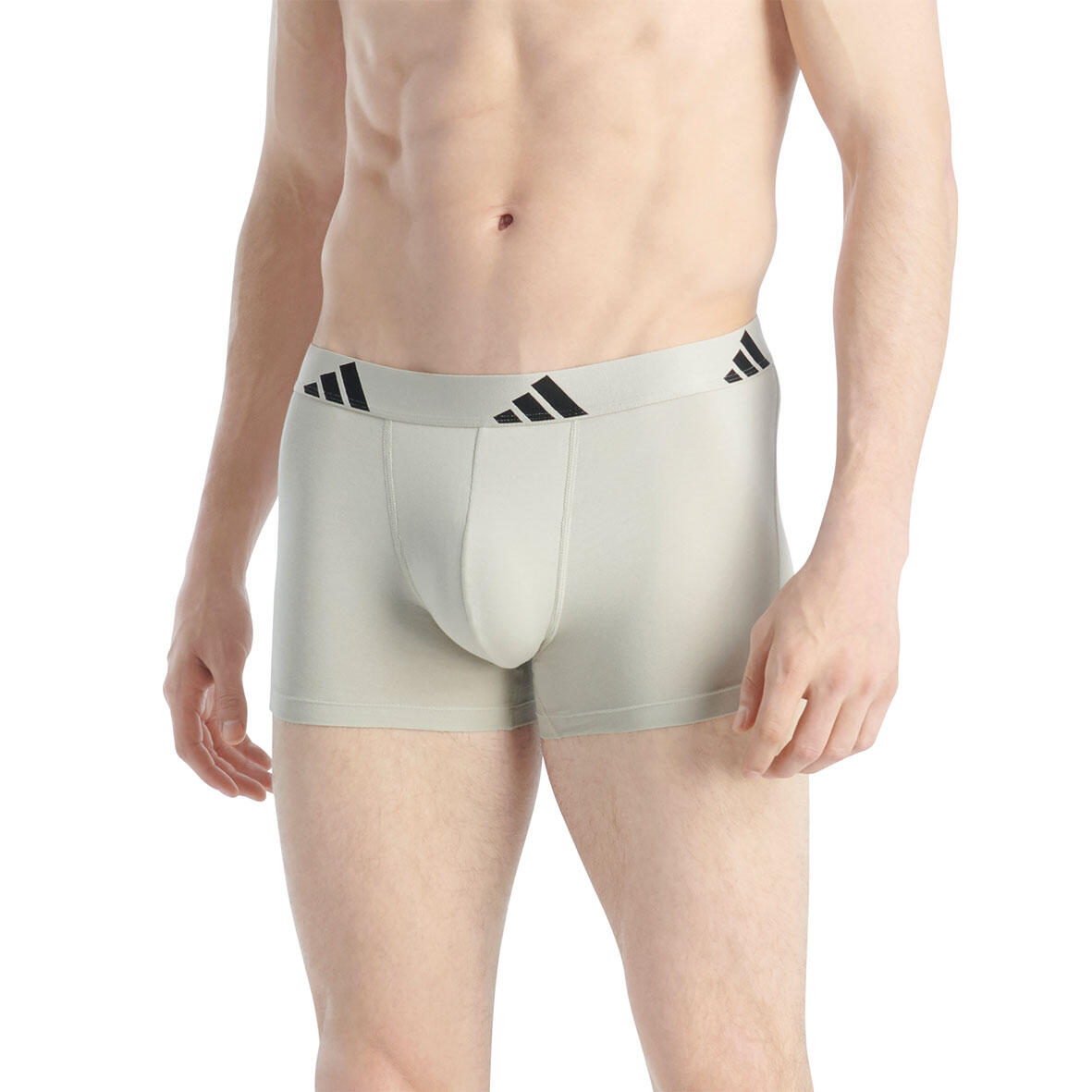 Boxershorts schnelltrocknend weich Herren - 3er Pack Trunk Active Flex Cotton 2/6