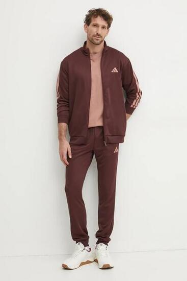 Legging femme adidas Basic 3-Stripes bordeaux