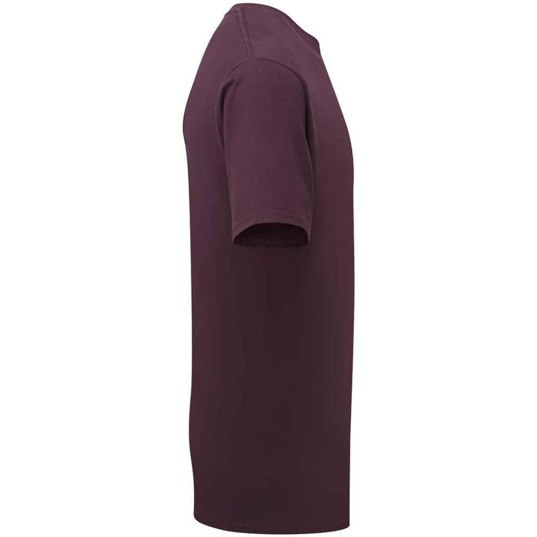 Unisex Adult Cotton TShirt (Dark Plum) 3/3