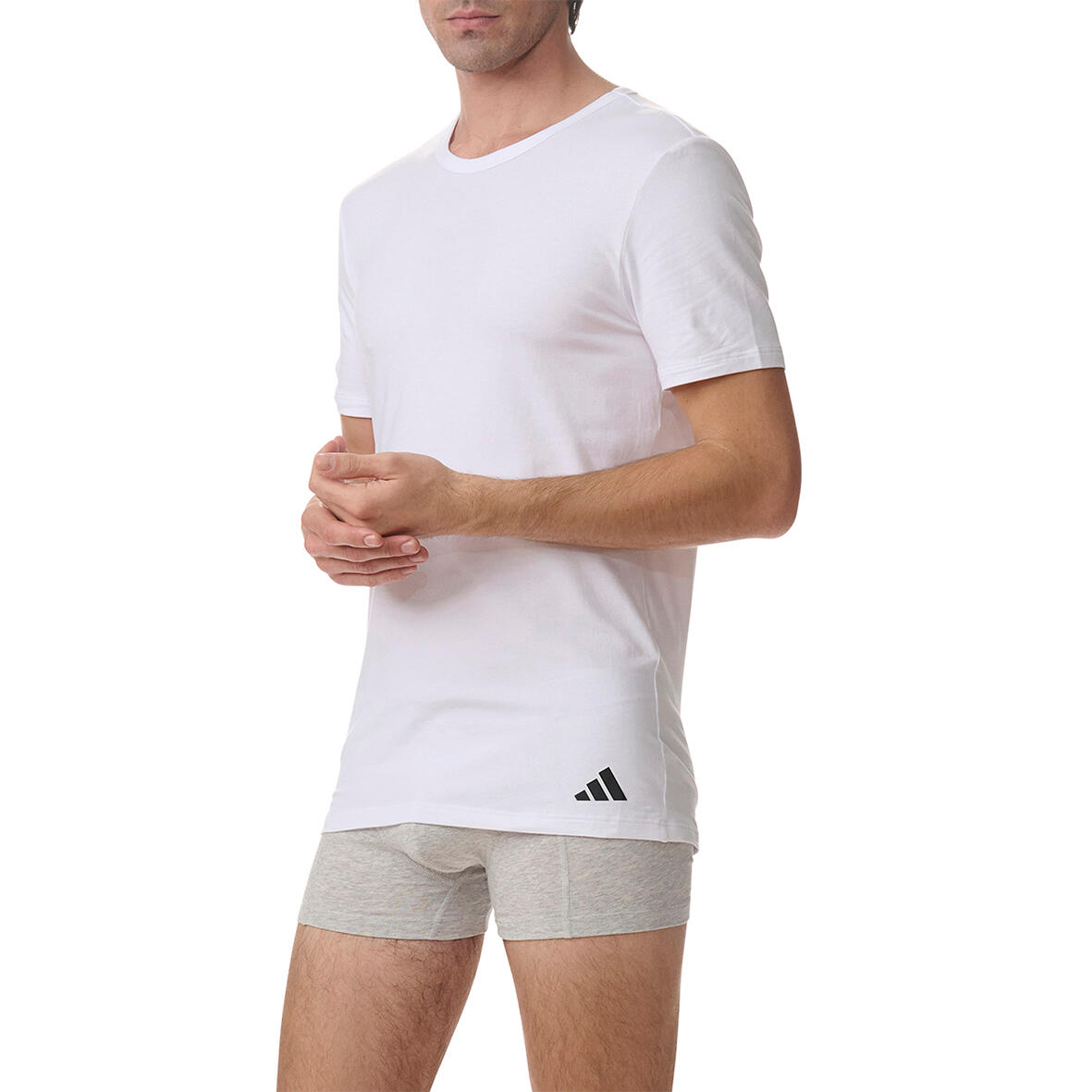 Lot de 2 tee-shirts homme col rond Active Flex Cotton 4/6