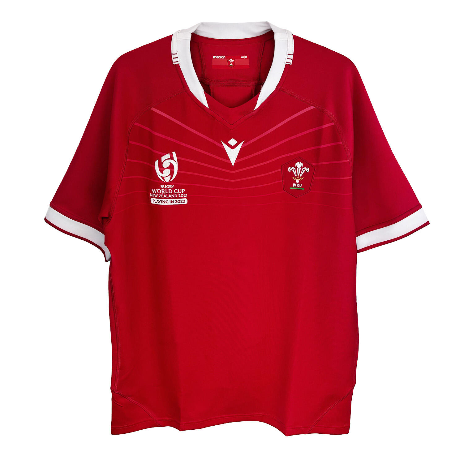Wales WRU RWC 2021 Womens Home Rugby Shirt 1/5