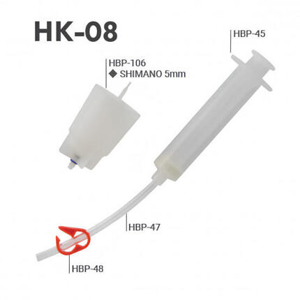 Kit de purge BRAKCO frein Shimano VTT (M5)