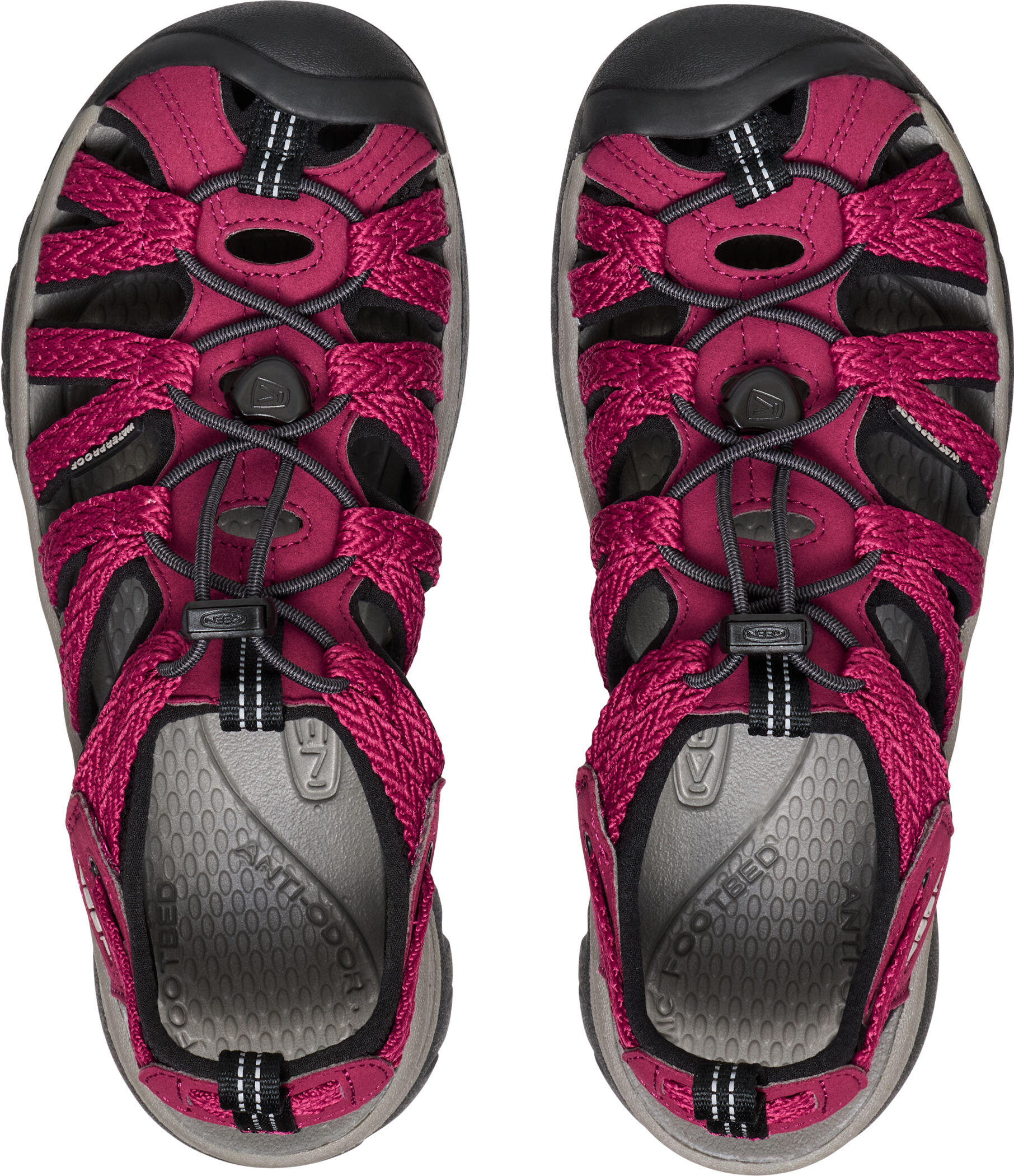 Sandalo da donna WHISPER W bordeaux/nero 3/7