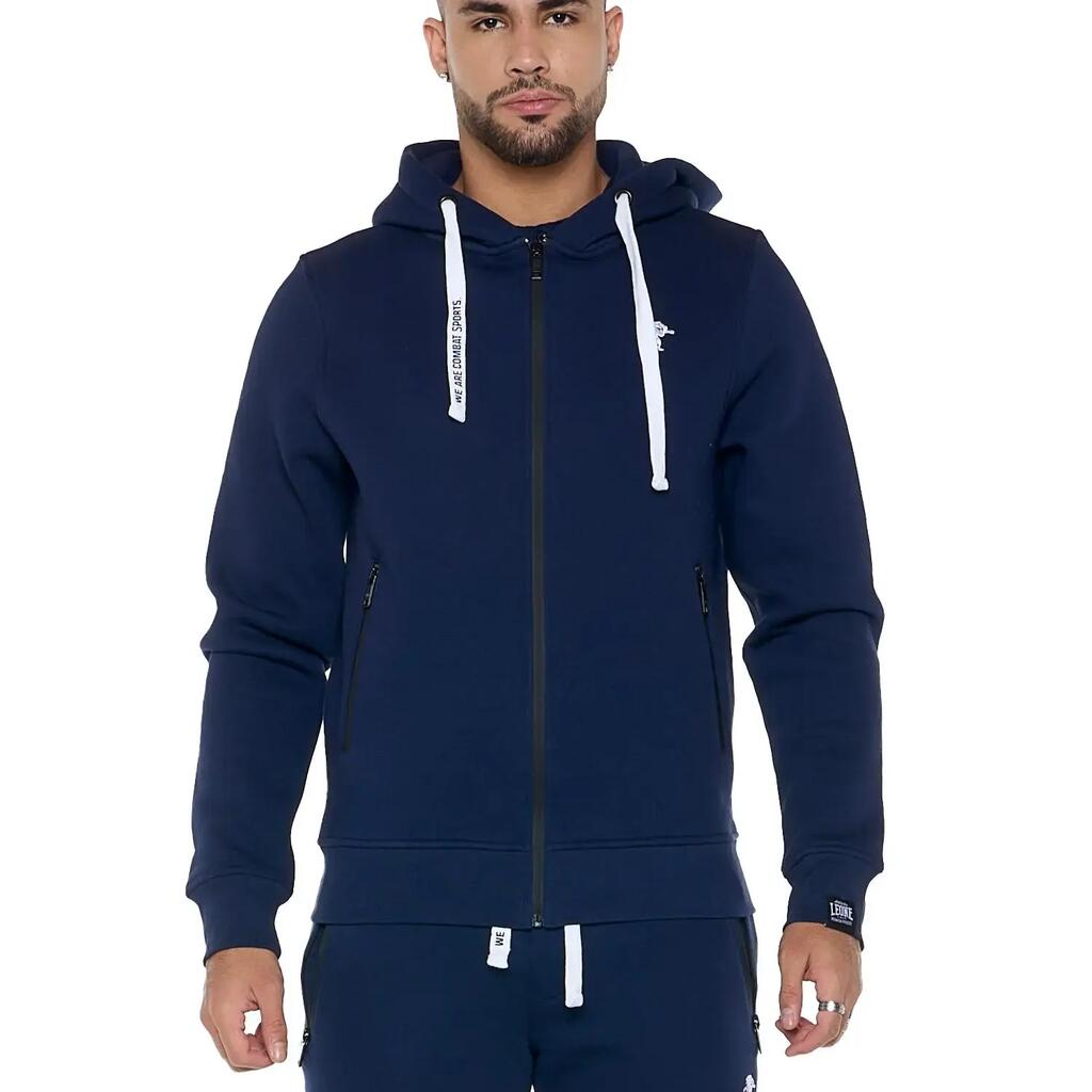 Man hoody full zip Smooth