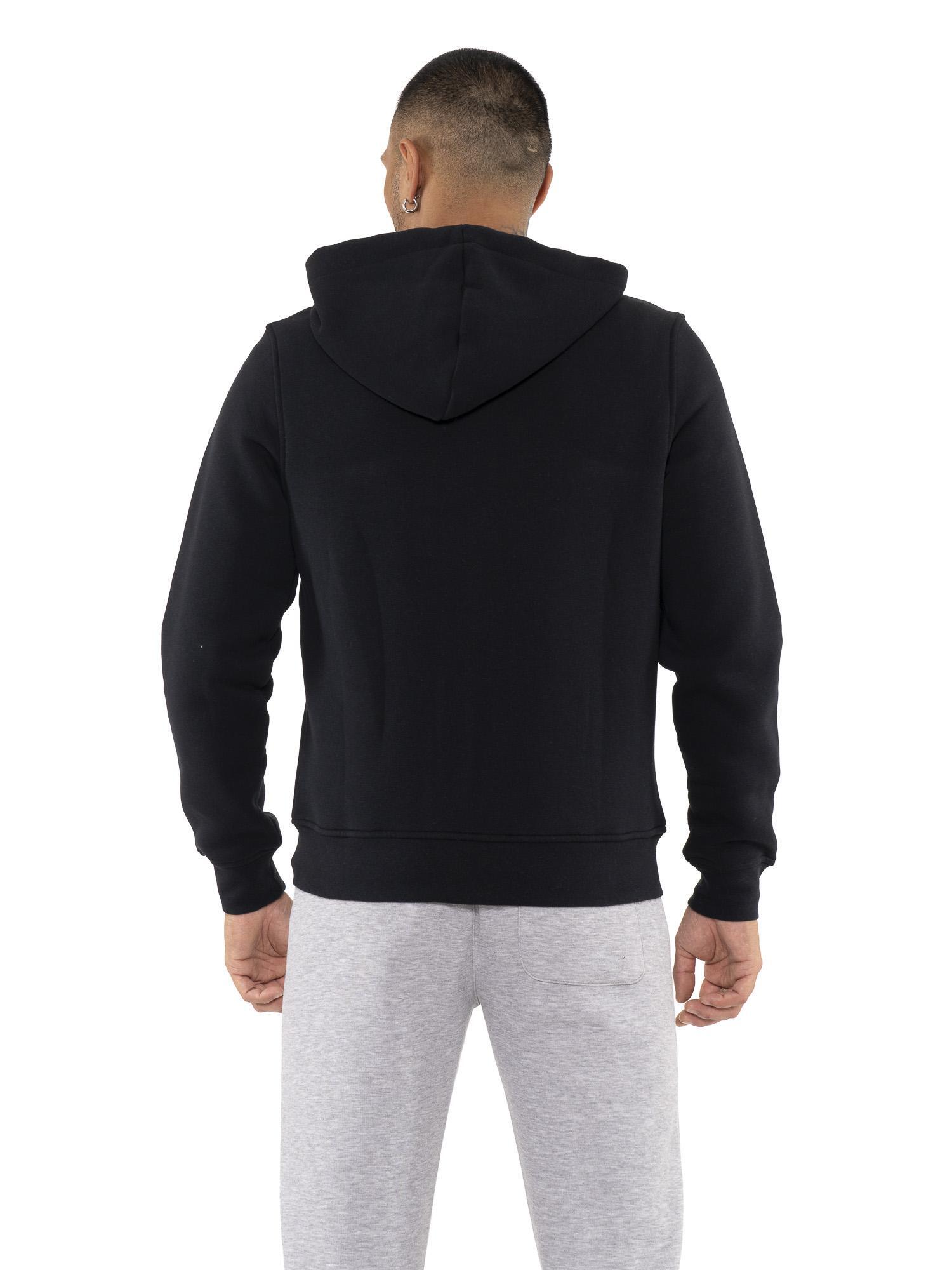 Winterliches Herren-Sweatshirt mit Reißverschluss und Kapuze „Smooth“ 4/5