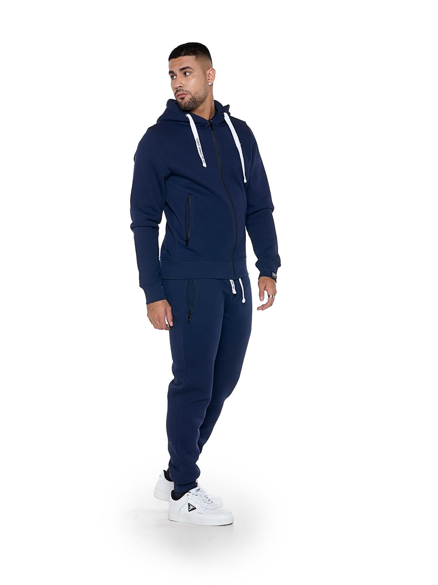 Sudadera de invierno para hombre con cremallera y capucha "Smooth" 3/6
