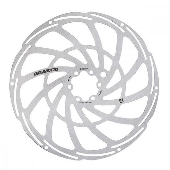 Disque BRAKCO 1 pièce E-bike 220 mm avec aimant