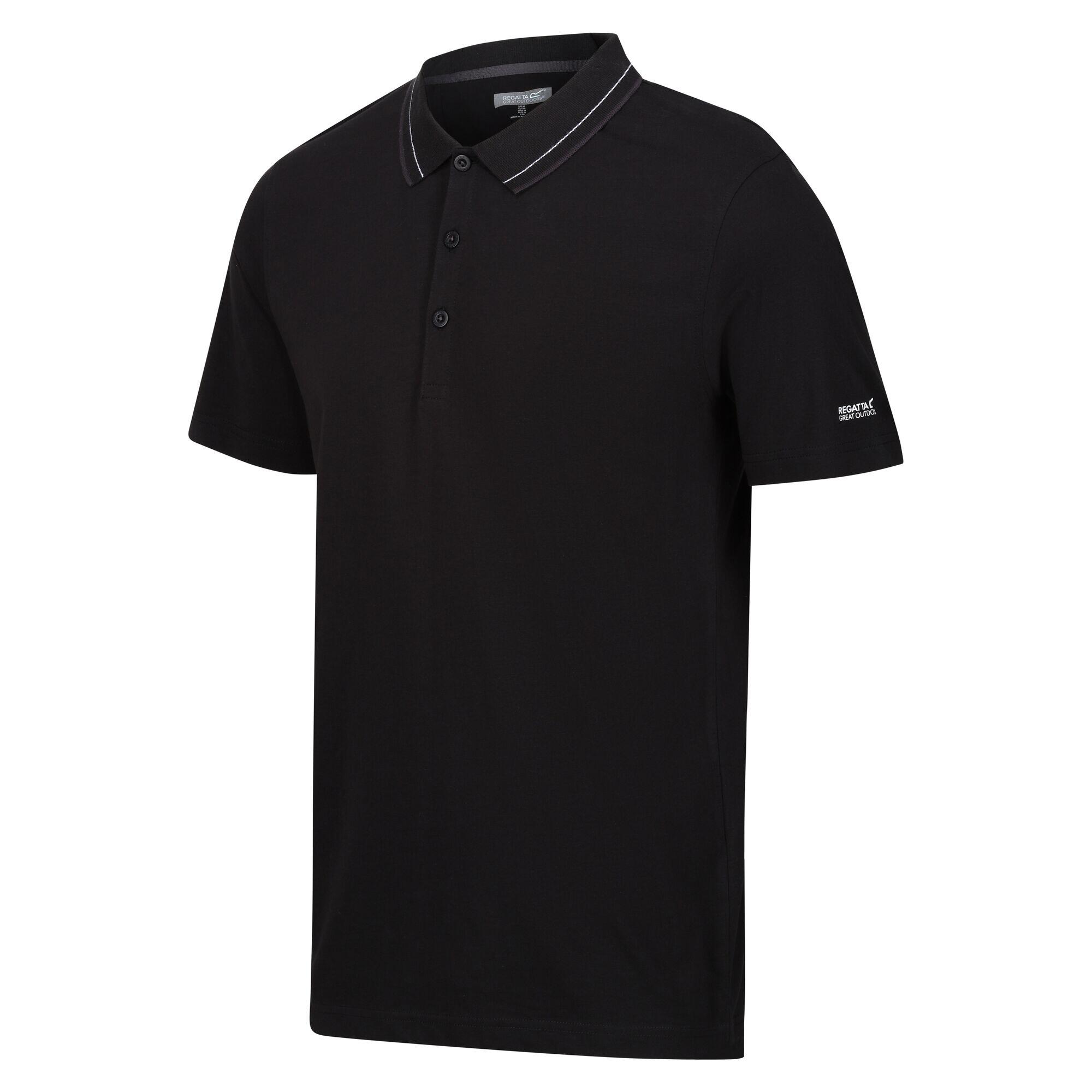 Polo Forley para Hombre Negro 4/5