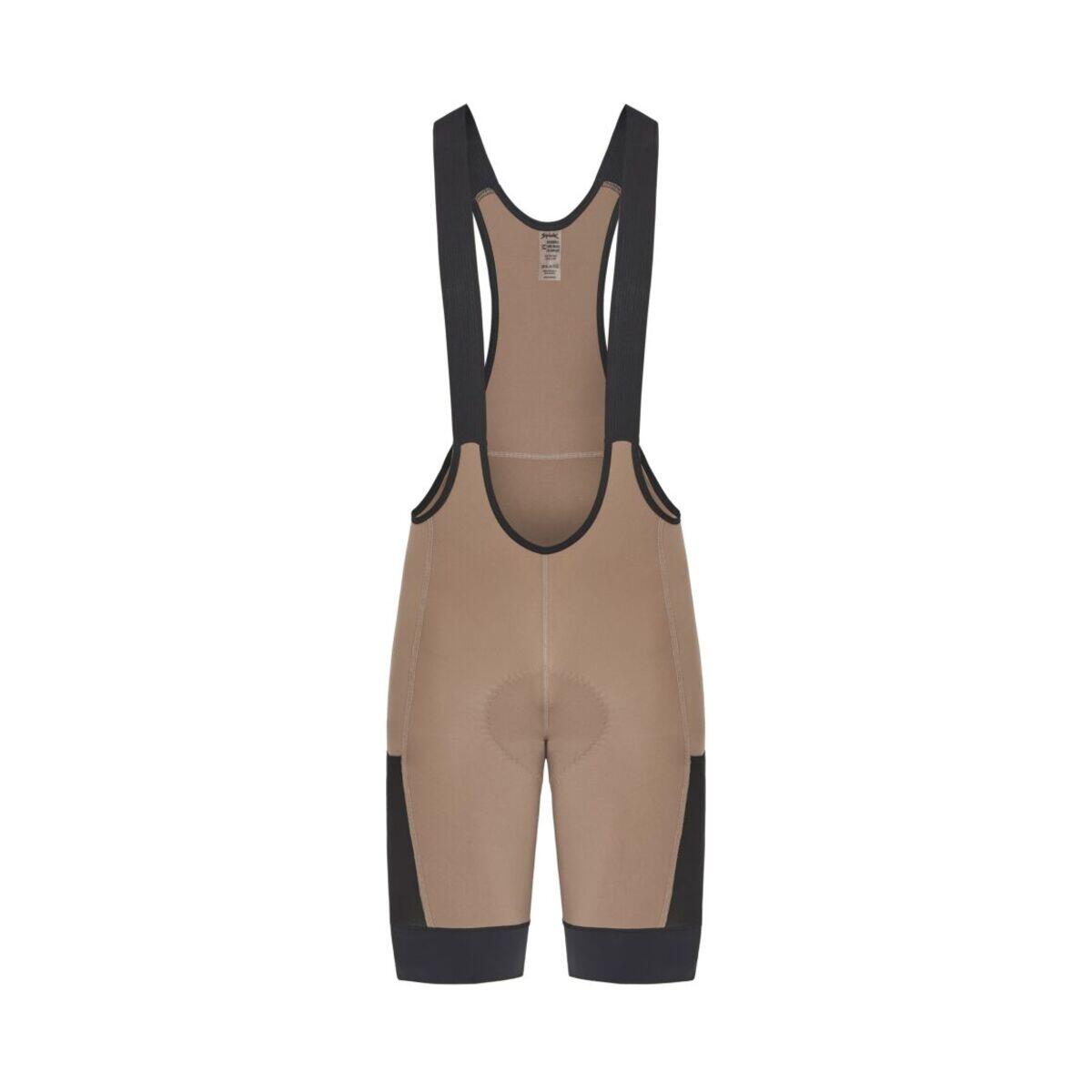 SPIUK Culotte corto con tirantes de ciclismo All Terrain Gravel crema hombre Spiuk