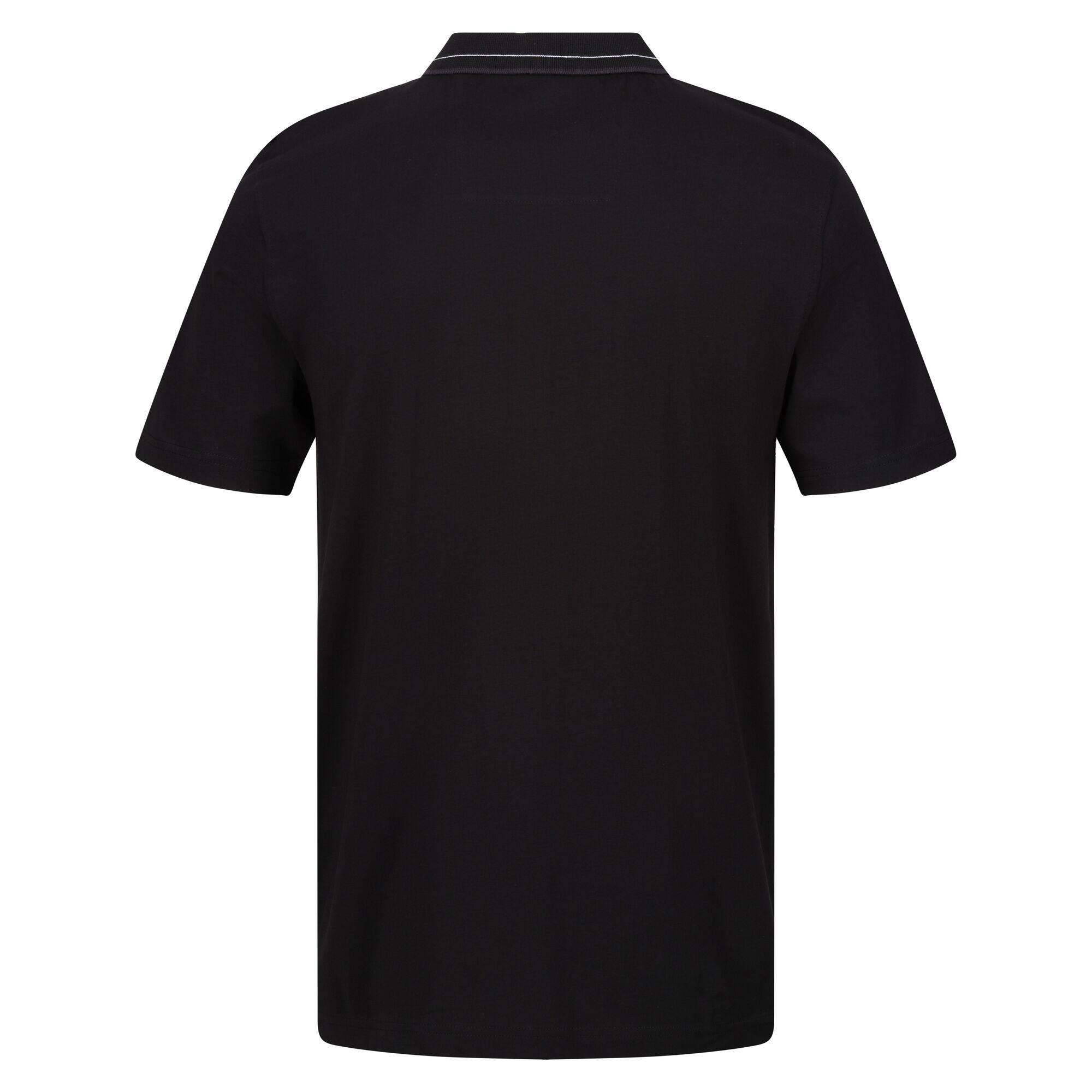 Polo Forley para Hombre Negro 3/5