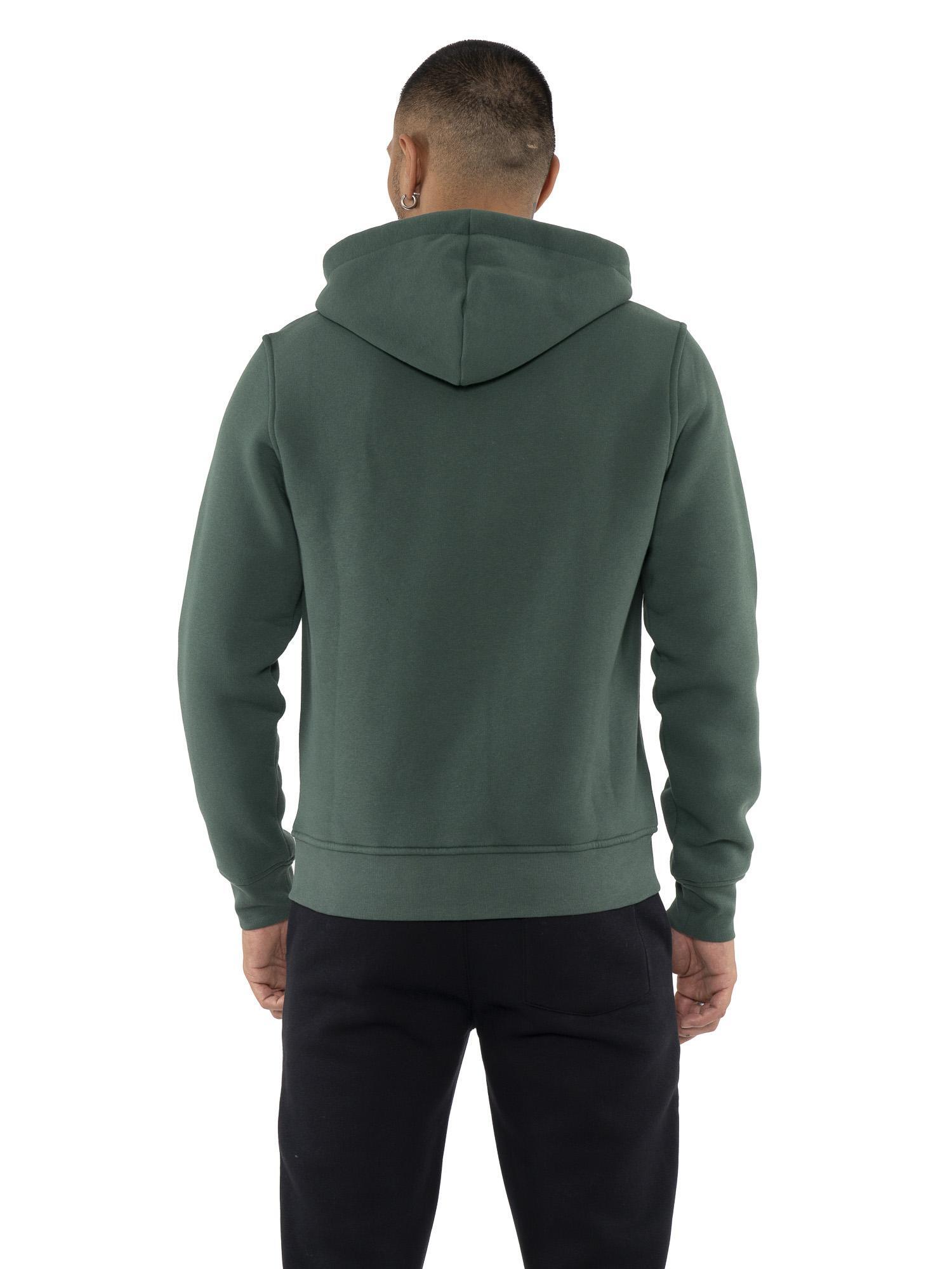 Winterliches Herren-Sweatshirt mit Reißverschluss und Kapuze „Smooth“ 4/5