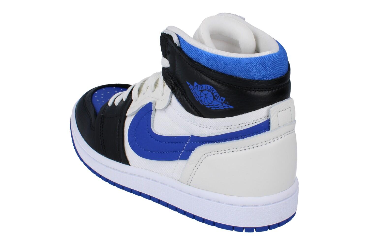 Scarpe Sportive Pelle Hightop (Alto)Donna Nike Air Jordan 1 Azzurro 2/5