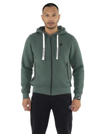 Winterliches Herren-Sweatshirt mit Reißverschluss und Kapuze „Smooth“