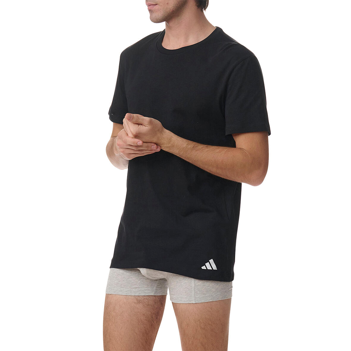 Lot de 3 tee-shirts col rond homme Active Core Cotton 4/7