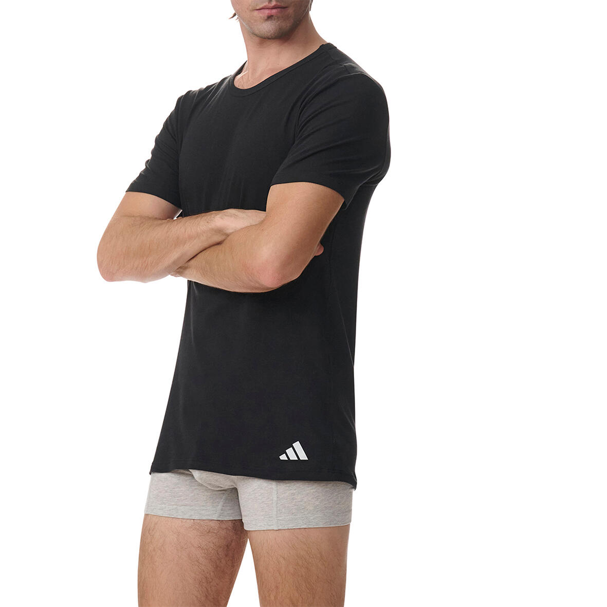 Lot de 2 tee-shirts homme col rond Active Flex Cotton 4/6