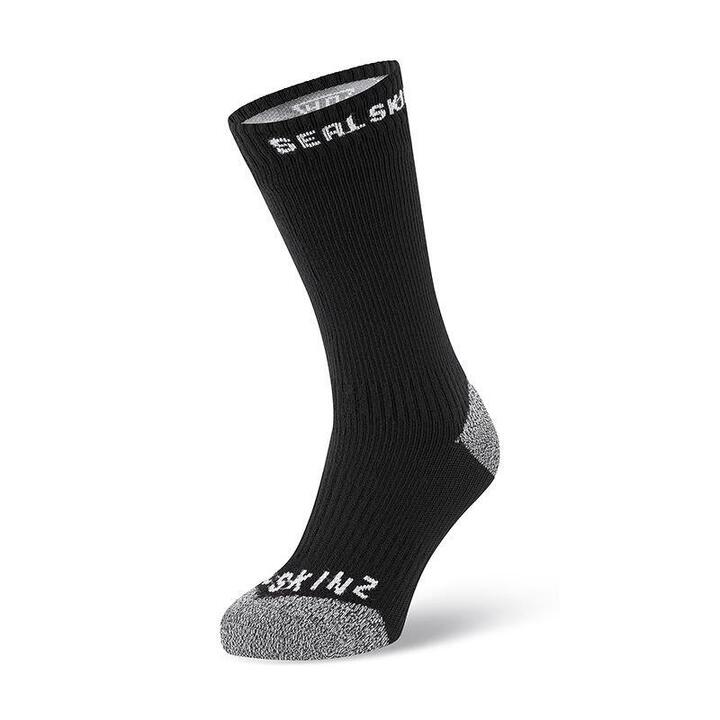 Gants Isothermes Imperméables Sealskinz - Noir/gris - Toutes Saisons - Neuf Avec étiquettes