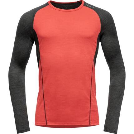 Langarm-Funktionsshirt Running Merino 130 Shirt Man cayenne