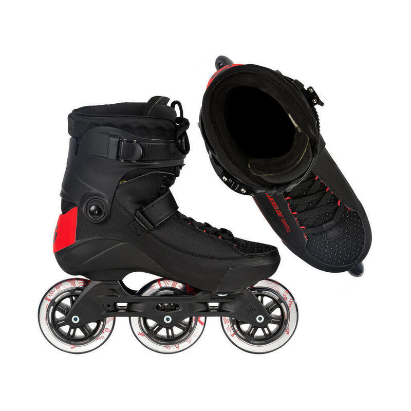 Powerslide Patine Swell Negre 100 - 3D Adapt