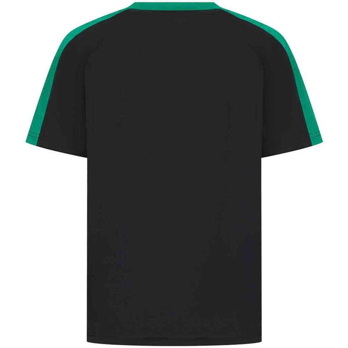 Maglietta Bambini Finden & Hales Nero Smeraldo 2/3