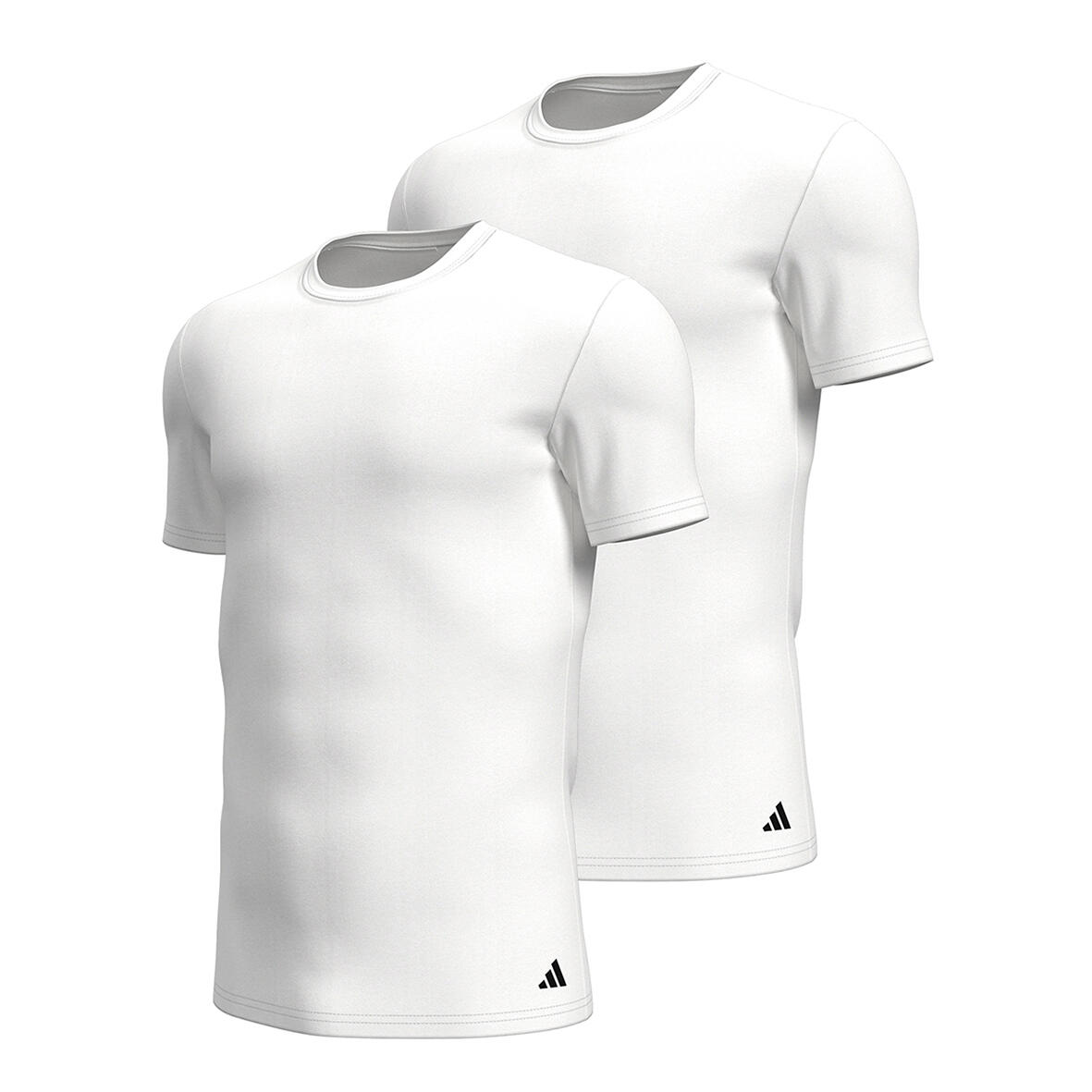 Lot de 2 tee-shirts homme col rond Active Flex Cotton 6/6