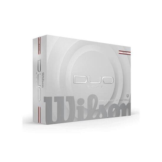 Balles de golf Wilson Duo Soft TRK360 (x12)