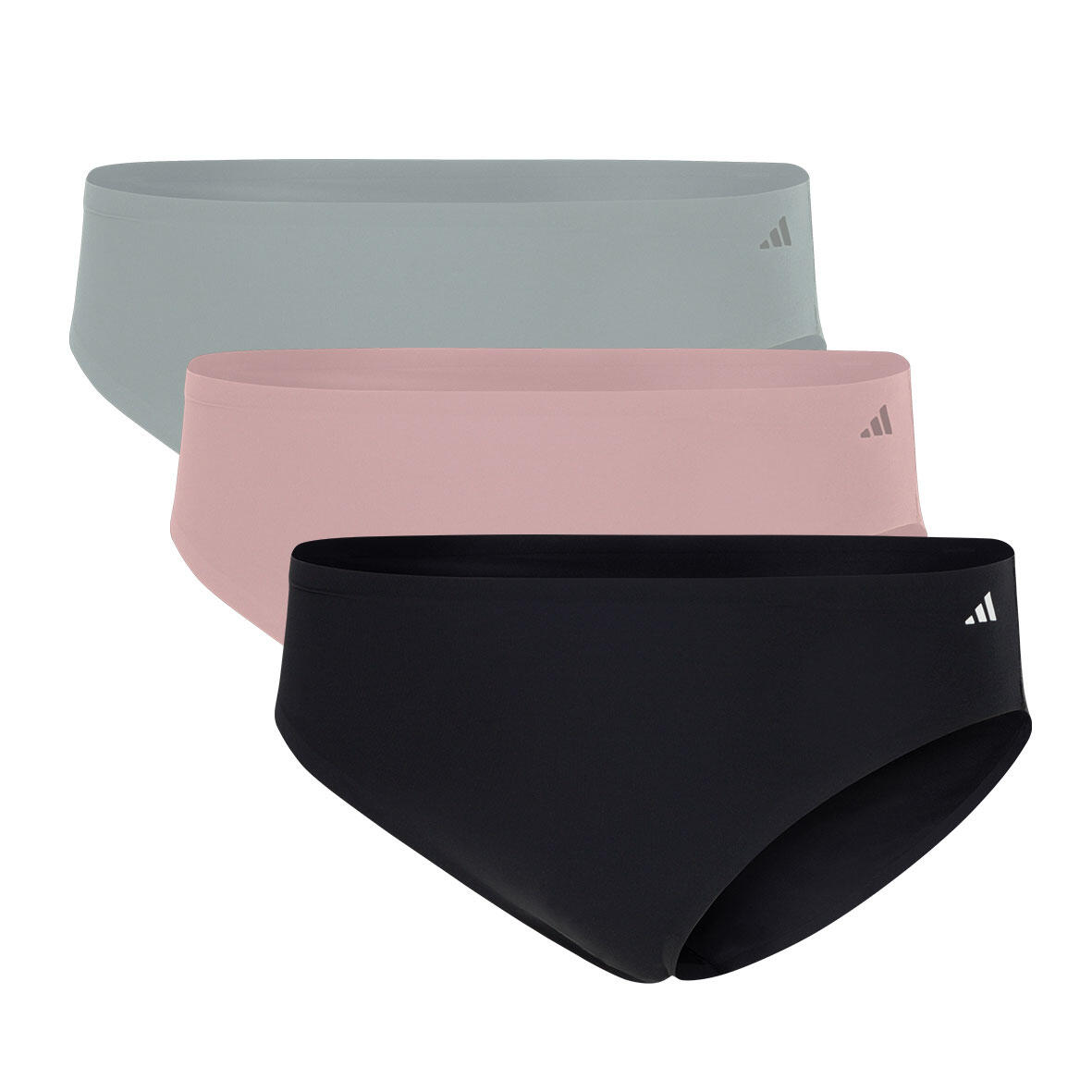 Adidas - Lot De 3 Culottes Femme Active Light Flex - Culotte Shorty - Violet - 36 Xs - Decathlon
