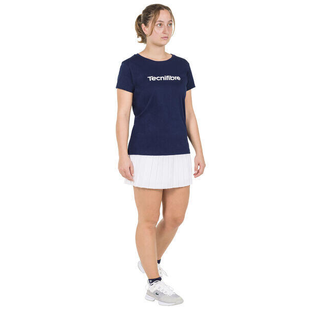 T-shirt de algodão feminino Tecnifibre Team 2/6
