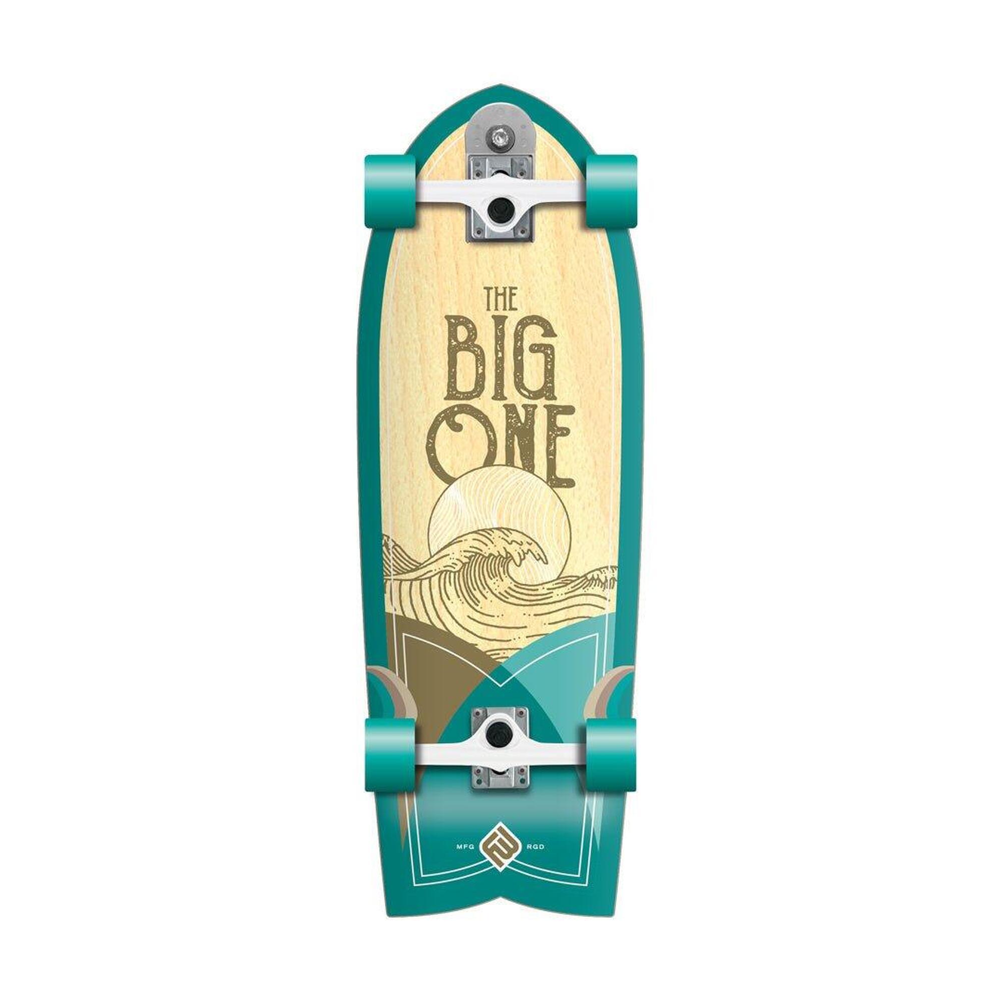 Flying-wheels - The Big One 29 -  Surfskate - Longboard Skate - Vert - Decathlon