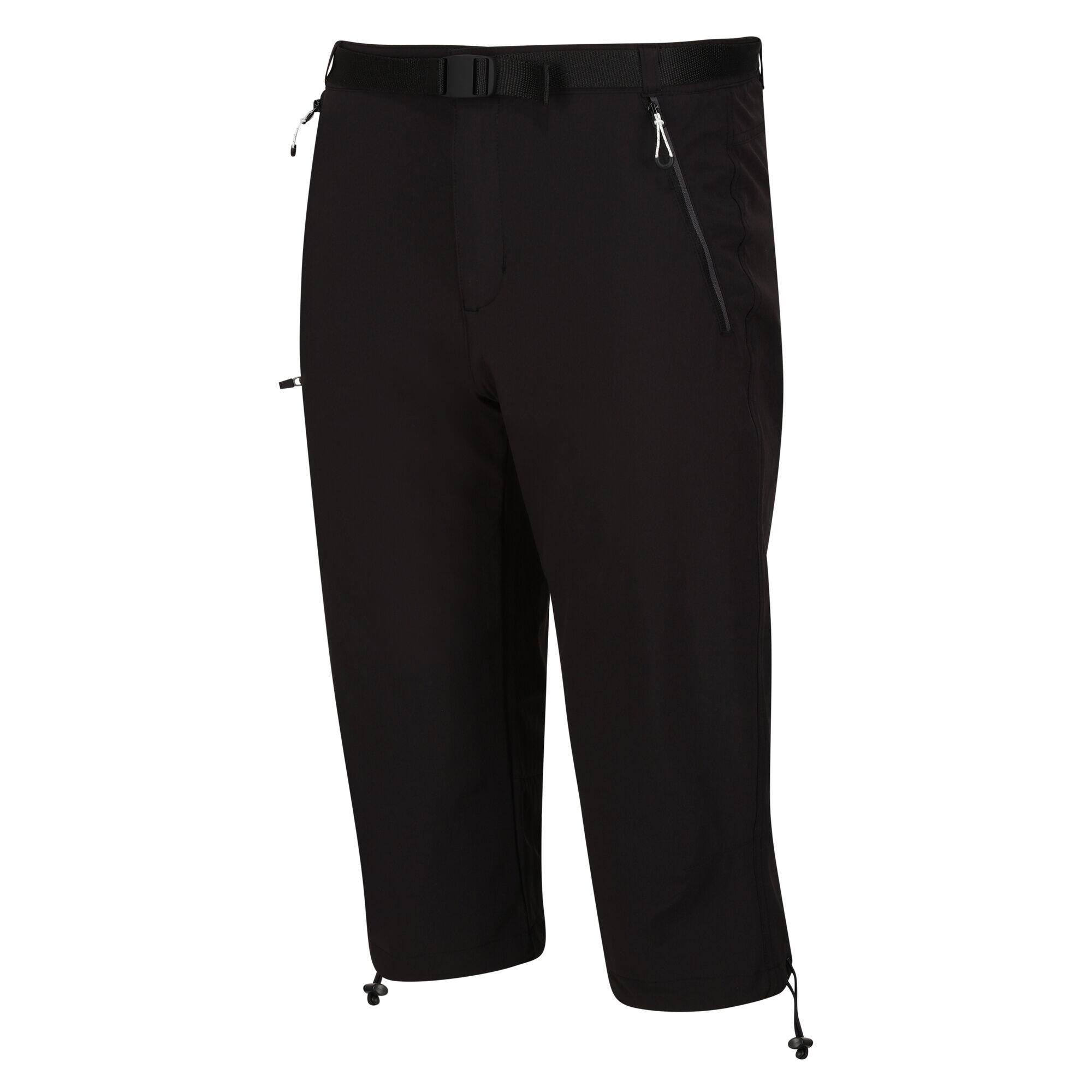 "Xert Stretch III" Capri Shorts für Aktiv Herren Schwarz 3/5